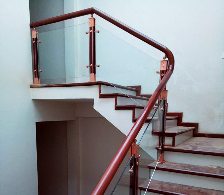 Cầu thang nhôm kính Juying No.JY 2002